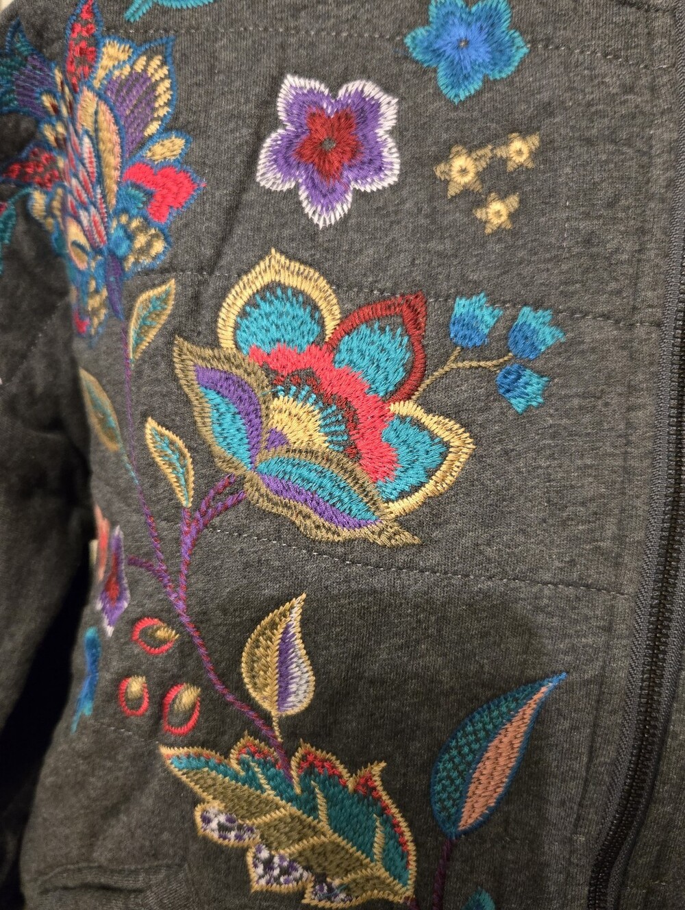 Johnny Was Jacket Size XL - Picture 4 of 9